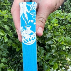 Potion and Ocean Sprayed Edges, Stencil for Sprayed Edges, DIY Limited Edition Book, Bookish Gift