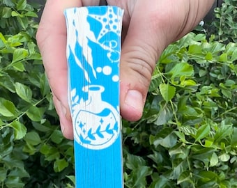 Potion and Ocean Sprayed Edges, Stencil for Sprayed Edges, DIY Limited Edition Book, Bookish Gift