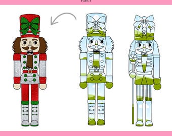 Coquette Nutcracker Editable Canva Frame Templates