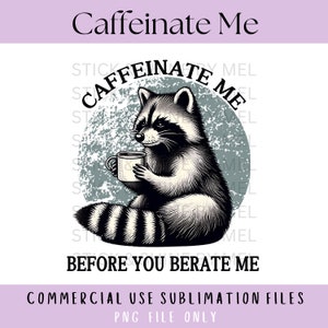 Drôle de raton laveur sauvage PNG, café tendance PNG, cadeau pour les amateurs de café, poubelle panda PNG, Png déséquilibré, drôle d'animal Png, Png original, tasse à café Png