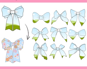 Cornici Canva "Coquette Bows" Pt. 2, modello per cornice Canva "Trendy Ribbon", cornice Canva "Girly Bow", cornice Canva "Coquette", pacchetto personalizzato "Preppy Bow"