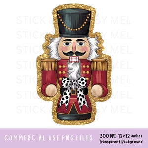 Quebra-nozes com laço de coquete de bolinhas dálmatas PNG, Desenhos de sublimação de feriados com pinceladas de tinta bagunçadas, Clipart de contorno de glitter dourado