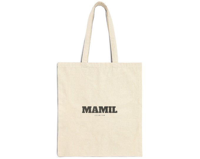 MAMIL Cycling Team Tote Bag // Cycling Gift // Cycling Apparel // Handy Bag