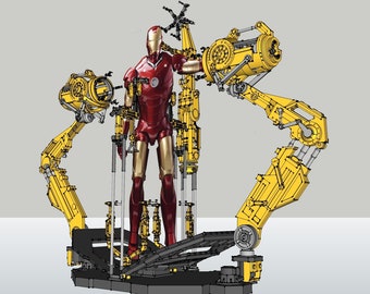 Replika suwnicy Iron Man Suit-Up dla Iron Man Mark 3 DeAgostini / Altaya w skali 1/3
