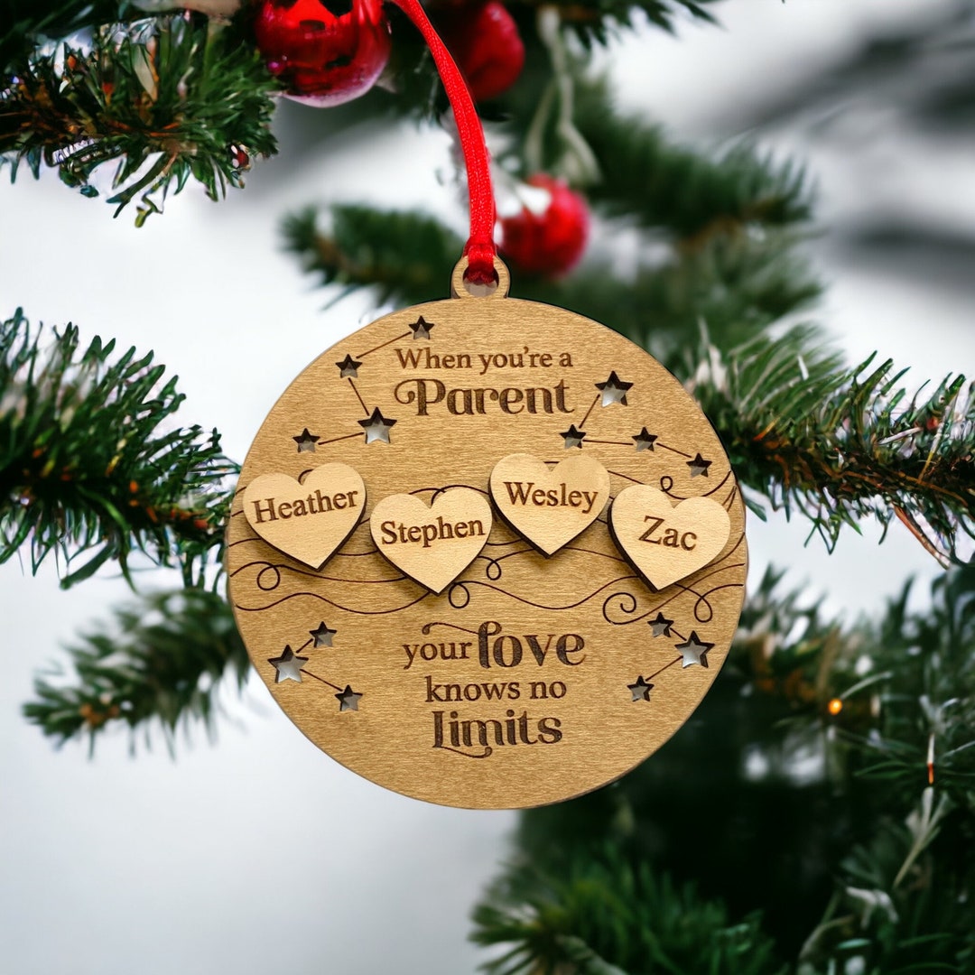 Personalized When You Are a Parent Your Love Knows No Limits Family