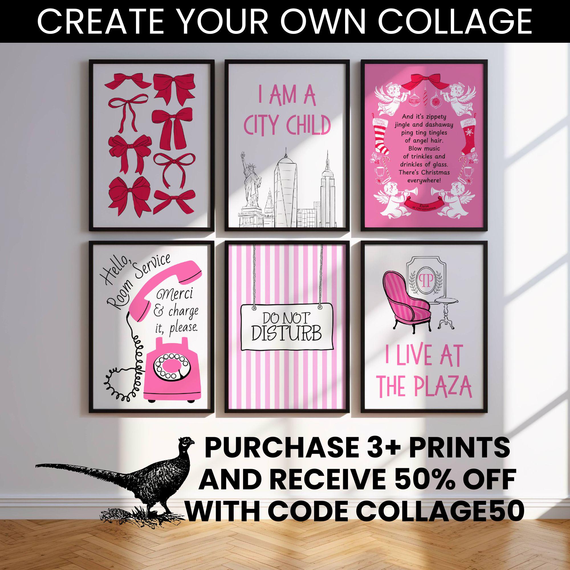 Eloise at Christmastime Song Print | Eloise Inspired Printable Wall Art ...