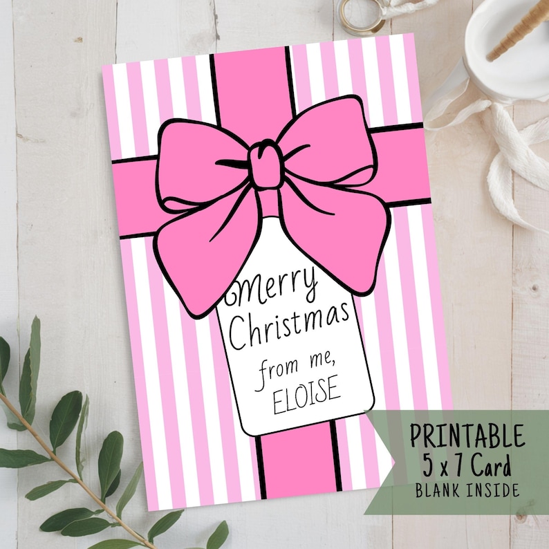 Eloise at Christmastime Card | Eloise at the Plaza Printable Christmas ...