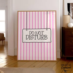 Eloise 'Do Not Disturb' Print | Eloise Inspired Printable Wall Art | Eloise at the Plaza | Digital Download