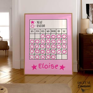 Eloise 'Room Chart' Print | Eloise Inspired Printable Wall Art | Digital Download