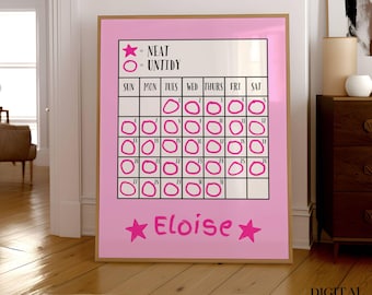 Eloise 'Room Chart' Print | Eloise Inspired Printable Wall Art | Digital Download