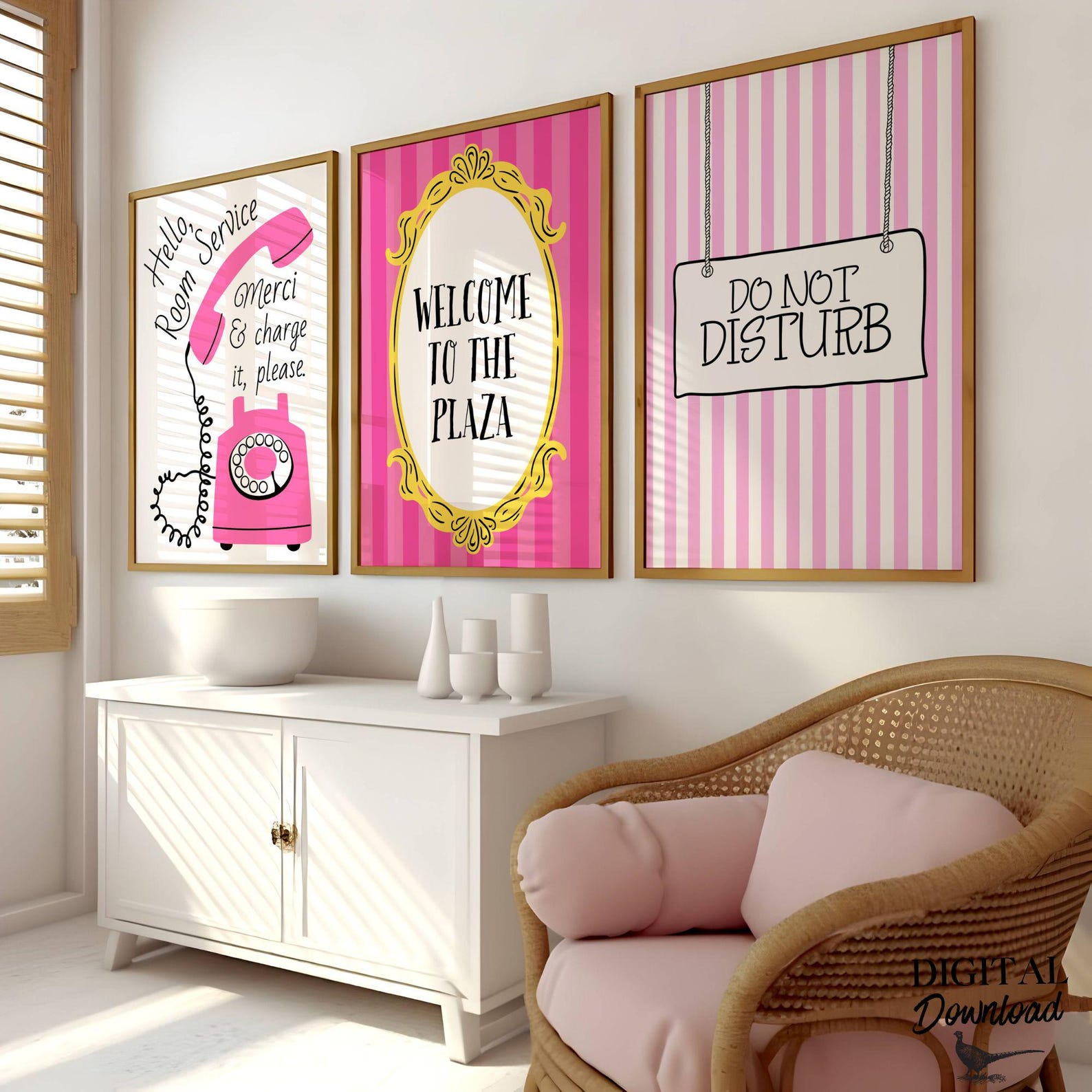 Set of 3 Eloise Printable Posters | Eloise Inspired Printable Wall Art ...