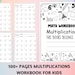 100+ Multiplication Math Activity,home School Maths,maths Worksheets ...