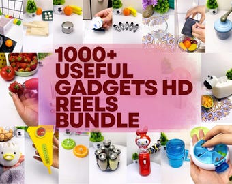 1000+ Unique Gadgets Reels Bundle,Instagram reels,reel videos,unique products reels,facebook reels,TikTok Videos,YouTube Shorts