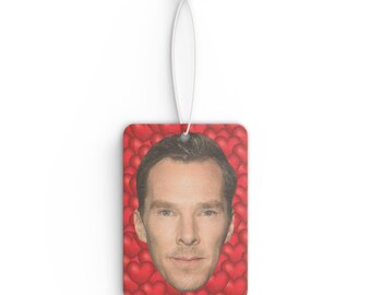 Benedict Cumberbatch Car Air Freshener, Air Freshener for Car with Funny Face, Best Car Scent Gift Idea, Gift For Doctor Strange Movie Fans
