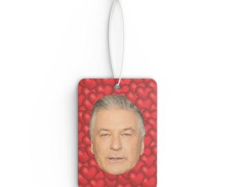 Alec Baldwin Car Air Freshener, Air Freshener for Car with Funny Face, Best Car Scent Gift Idea, Gift For Glengarry Glen Ross Movie Fans