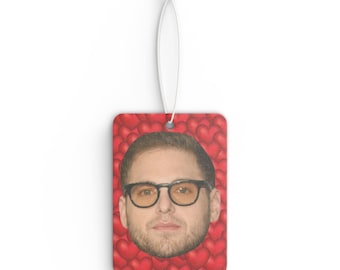 Jonah Hill Car Air Freshener, Air Freshener for Car with Funny Face, Best Car Scent Gift Idea, Gift For Moneyball Movie Fans
