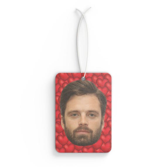 Sebastian Stan Auto Lufterfrischer, Lufterfrischer für Auto mit lustigem Gesicht, beste Autoduft Geschenkidee, Geschenk für I Tonya Filmfans