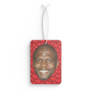 Terry Crews Car Air Freshener, Air Freshener for Car with Funny Face, Best Car Scent Gift Idea, Gift For The Newsroom Movie Fans