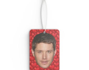 Jensen Ackles Car Air Freshener, Air Freshener for Car with Funny Face, Best Car Scent Gift Idea, Gift For Smallville Movie Fans