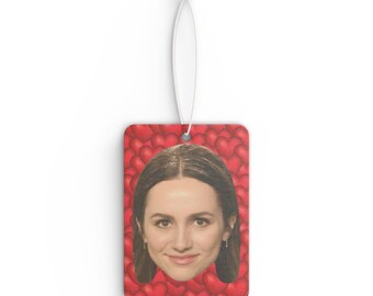 Maude Apatow Car Air Freshener, Air Freshener for Car with Funny Face, Best Car Scent Gift Idea, Gift For Knocked Up Movie Fans