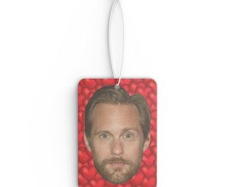 Alexander Skarsgard Car Air Freshener, Air Freshener for Car with Funny Face, Best Car Scent Gift Idea, Gift For Passing Movie Fans