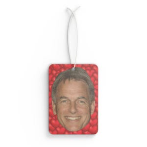 Mark Harmon Car Air Freshener, Air Freshener for Car with Funny Face, Best Car Scent Gift Idea, Gift For Summer School Movie Fans