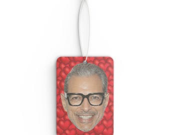 Jeff Goldblum Car Air Freshener, Air Freshener for Car with Funny Face, Best Car Scent Gift Idea, Gift For The Fly Movie Fans