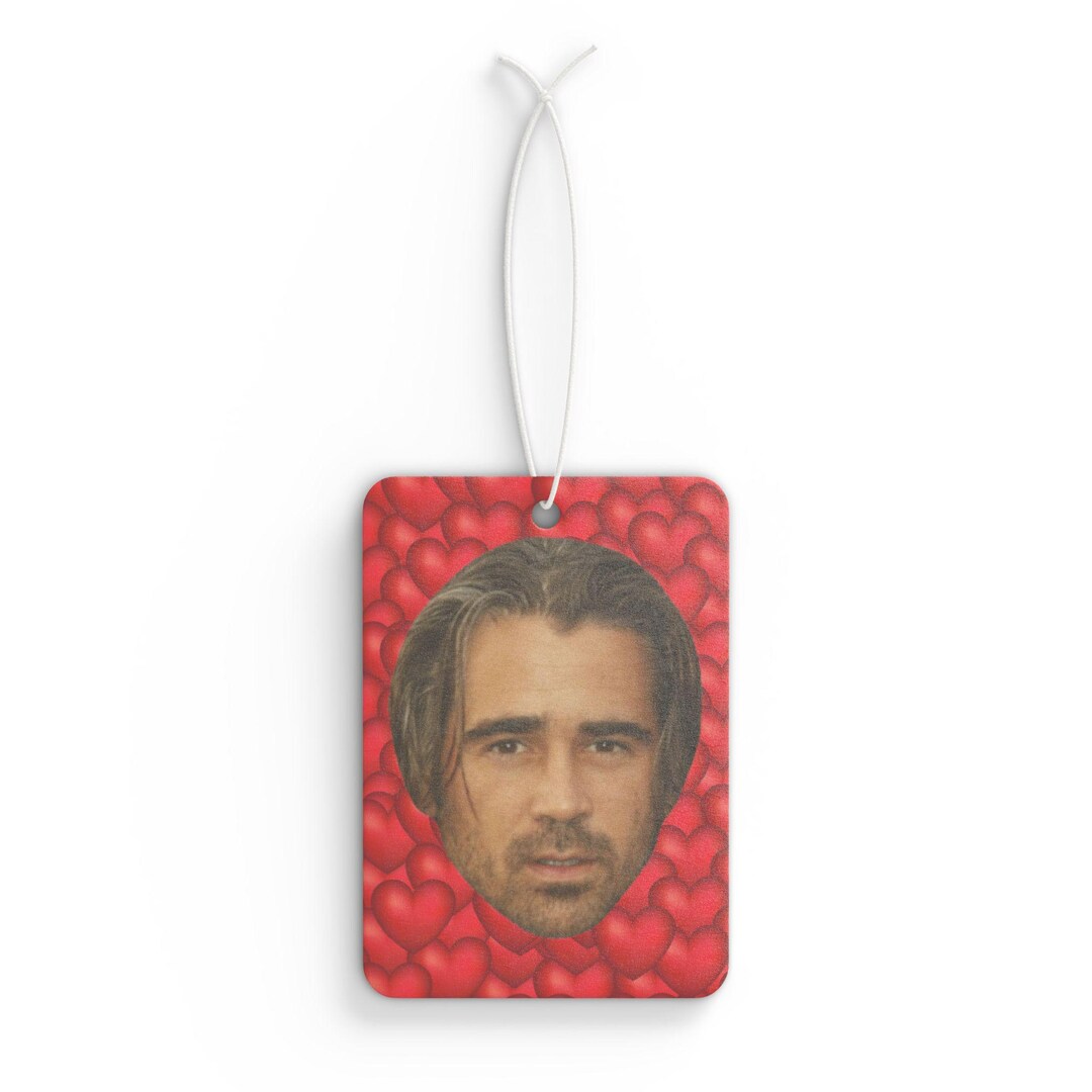 Colin Farrell Car Air Freshener, Air Freshener for Car With Funny Face ...