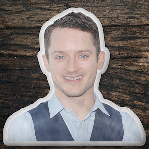 Elijah Wood Custom Shaped Pillow, Custom Shape Pillow Gift Idea, Gift for The Ice Storm Movie Fans, Cool Custom Pillow Gift Idea Design