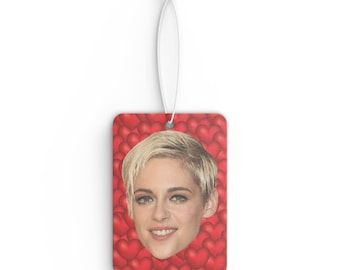 Kristen Stewart Car Air Freshener, Air Freshener for Car with Funny Face, Best Car Scent Gift Idea, Gift For Personal Shopper Movie Fans