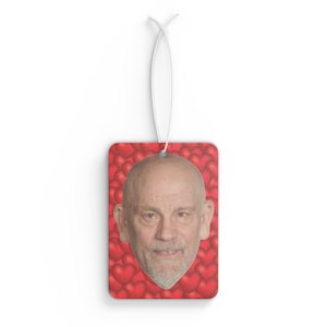 John Malkovich Car Air Freshener, Air Freshener for Car with Funny Face, Best Car Scent Gift Idea, Gift For Con Air Movie Fans