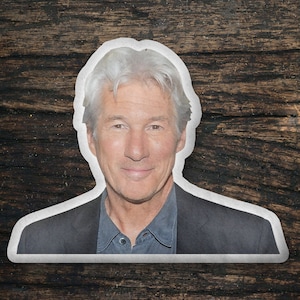 Richard Gere Custom Shaped Pillow, Custom Shape Pillow Gift Idea, Gift for American Gigolo Movie Fans, Cool Custom Pillow Gift Idea Design