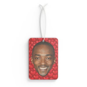Anthony Mackie Car Air Freshener, Air Freshener for Car with Funny Face, Best Car Scent Gift Idea, Gift For 8 Mile Movie Fans