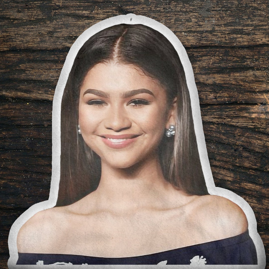Zendaya Custom Shaped Pillow, Custom Shape Pillow Gift Idea, Gift for