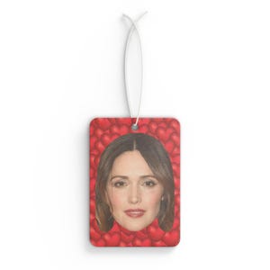 Rose Byrne Car Air Freshener, Air Freshener for Car with Funny Face, Best Car Scent Gift Idea, Gift For Spy Movie Fans
