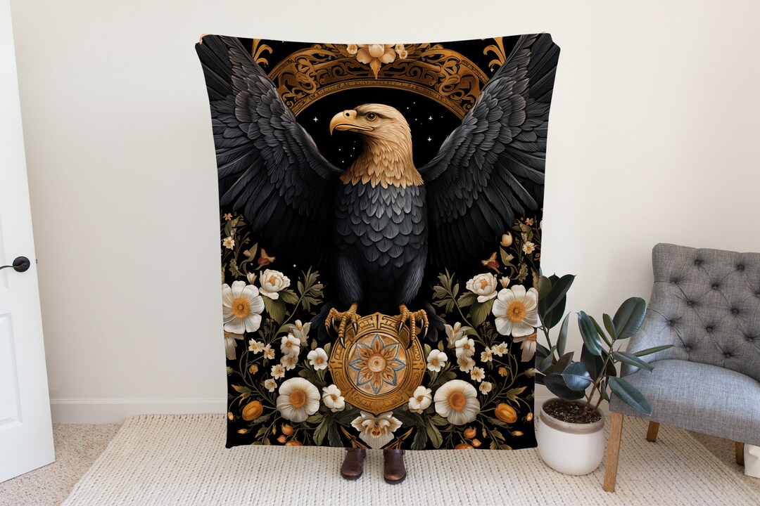 Eagle Guardian Quilted Blanket NCU0DDK2222