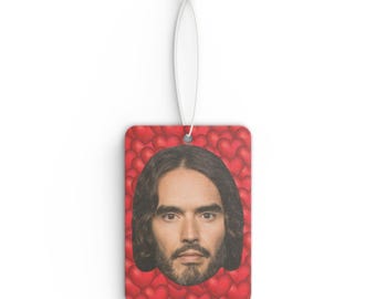 Russell Brand Car Air Freshener, Air Freshener for Car with Funny Face, Best Car Scent Gift Idea, Gift For Four Kids and It Movie Fans