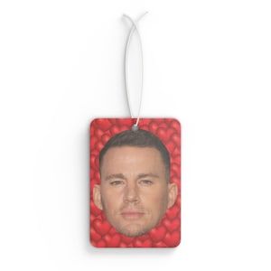 Channing Tatum Car Air Freshener, Air Freshener for Car with Funny Face, Best Car Scent Gift Idea, Gift For Magic Mike Movie Fans