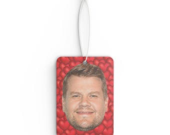 James Corden Car Air Freshener, Air Freshener for Car with Funny Face, Best Car Scent Gift Idea, Gift For Starter For 10 Movie Fans