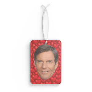 Dennis Quaid Car Air Freshener, Air Freshener for Car with Funny Face, Best Car Scent Gift Idea, Gift For The Big Easy Movie Fans