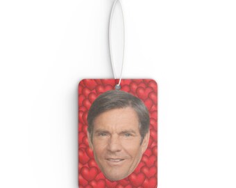 Dennis Quaid Car Air Freshener, Air Freshener for Car with Funny Face, Best Car Scent Gift Idea, Gift For The Big Easy Movie Fans