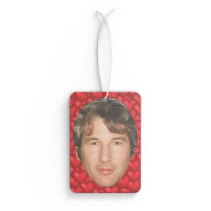 Richard Gere Car Air Freshener, Air Freshener for Car with Funny Face, Best Car Scent Gift Idea, Gift For American Gigolo Movie Fans