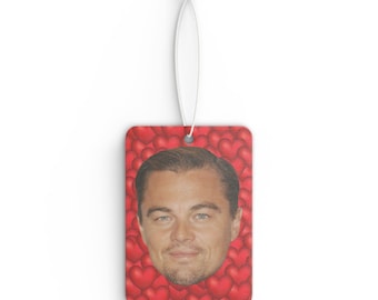 Leonardo DiCaprio Car Air Freshener, Air Freshener for Car with Funny Face, Best Car Scent Gift Idea, Gift For Inception Movie Fans