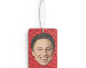 Zach Braff Car Air Freshener, Air Freshener for Car with Funny Face, Best Car Scent Gift Idea, Gift For The Last Kiss Movie Fans