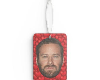 Armie Hammer Car Air Freshener, Air Freshener for Car with Funny Face, Best Car Scent Gift Idea, Gift For Call Me by Your Name Movie Fans
