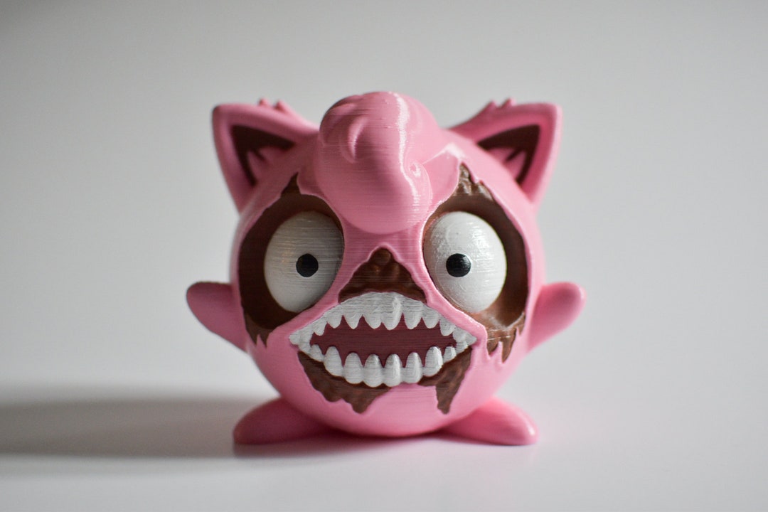 Horror Jigglypuff. Halloween Pokemon. 3D Print Decoration - Etsy
