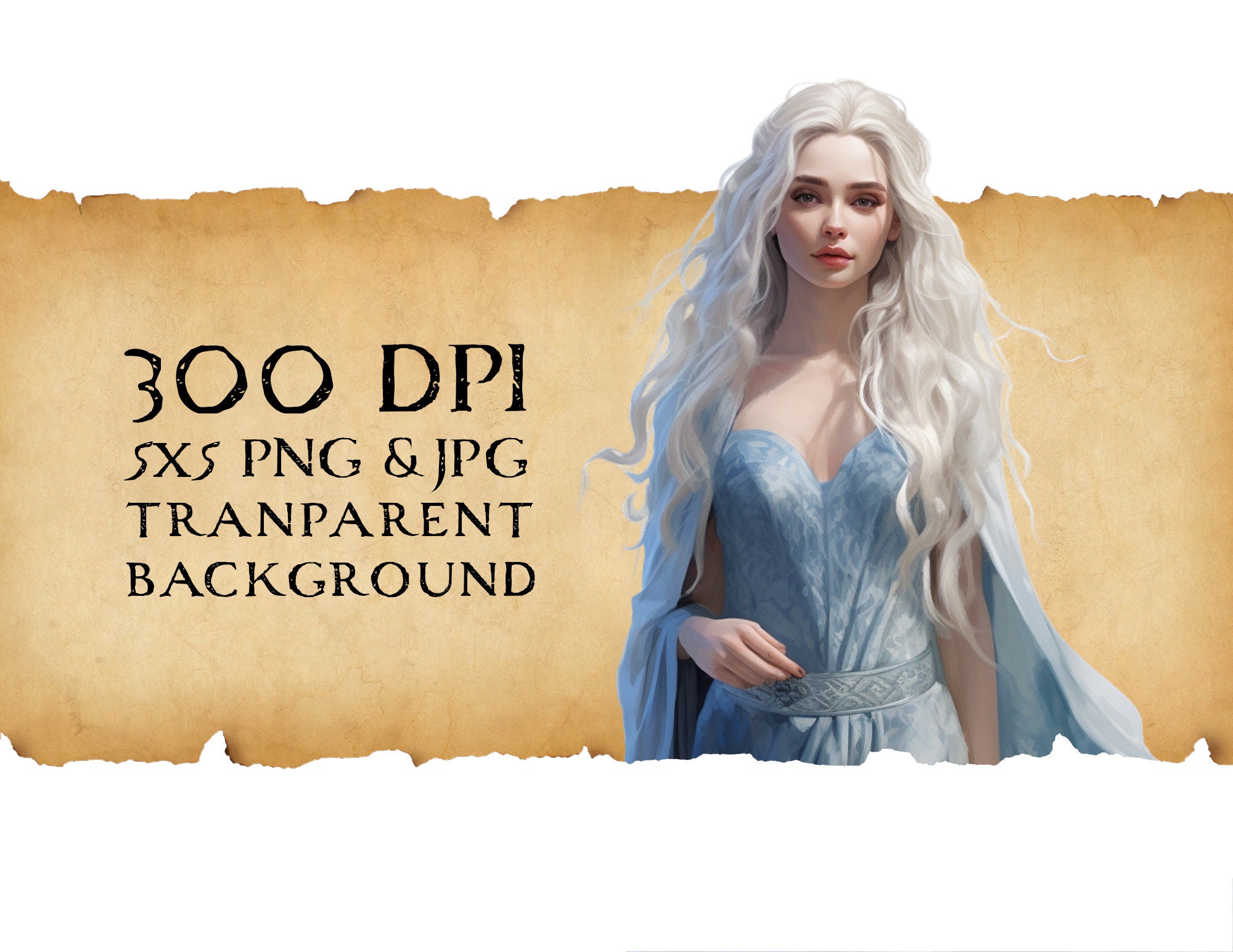 15 Ethereal Snow Queen Clipart Bundle, Fairytale Ice Queen, Fantasy ...
