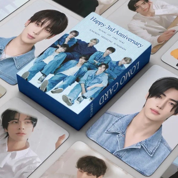 Enhypen Photocards 55 pieces  | k pop | anniversary | Korean card | sunghoon | ni-ki | Jake