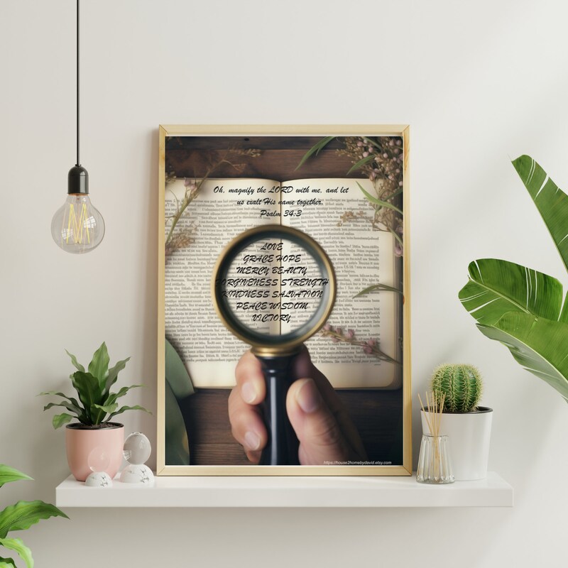 Psalm 34 - Etsy