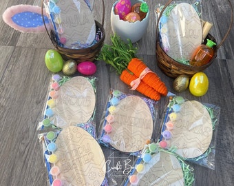 Personalized Easter Egg Paint Kit: DIY Craft, Kids Basket Stuffer